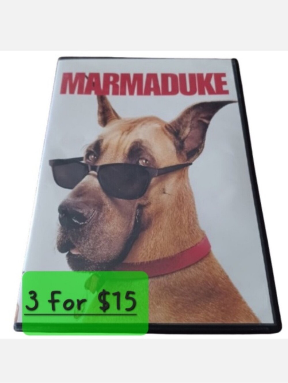 Marmaduke PG Family Movie Film DVD Disc Funny Dog Lovers Movie Owen Wilson